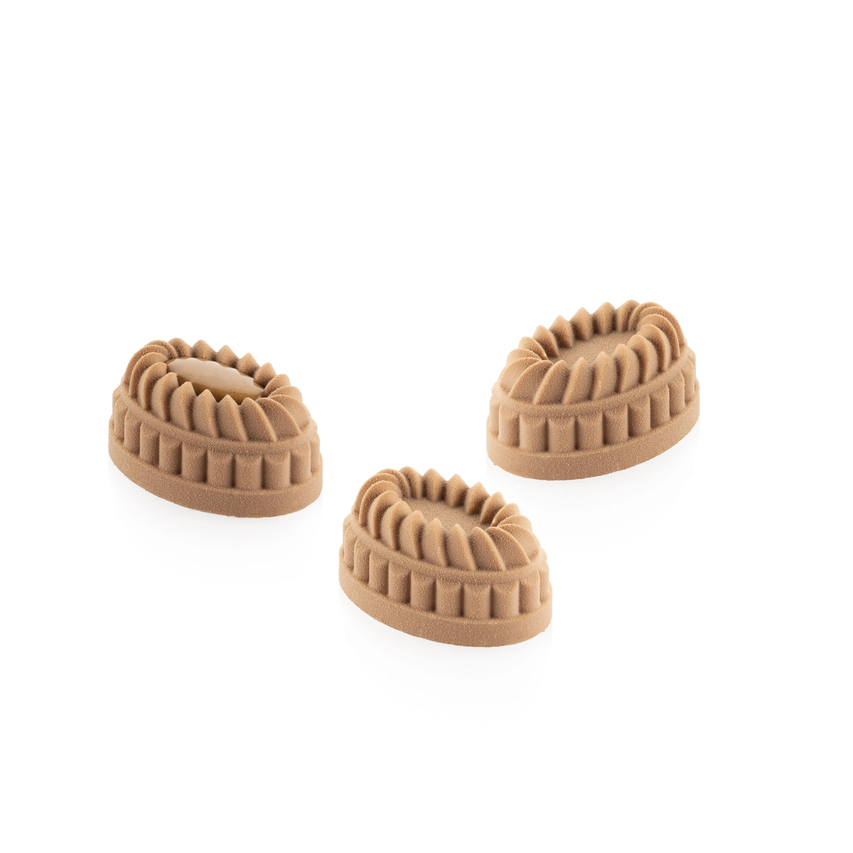 Silikomart Pleincoeur Oval 28 Professional Silicon Mould